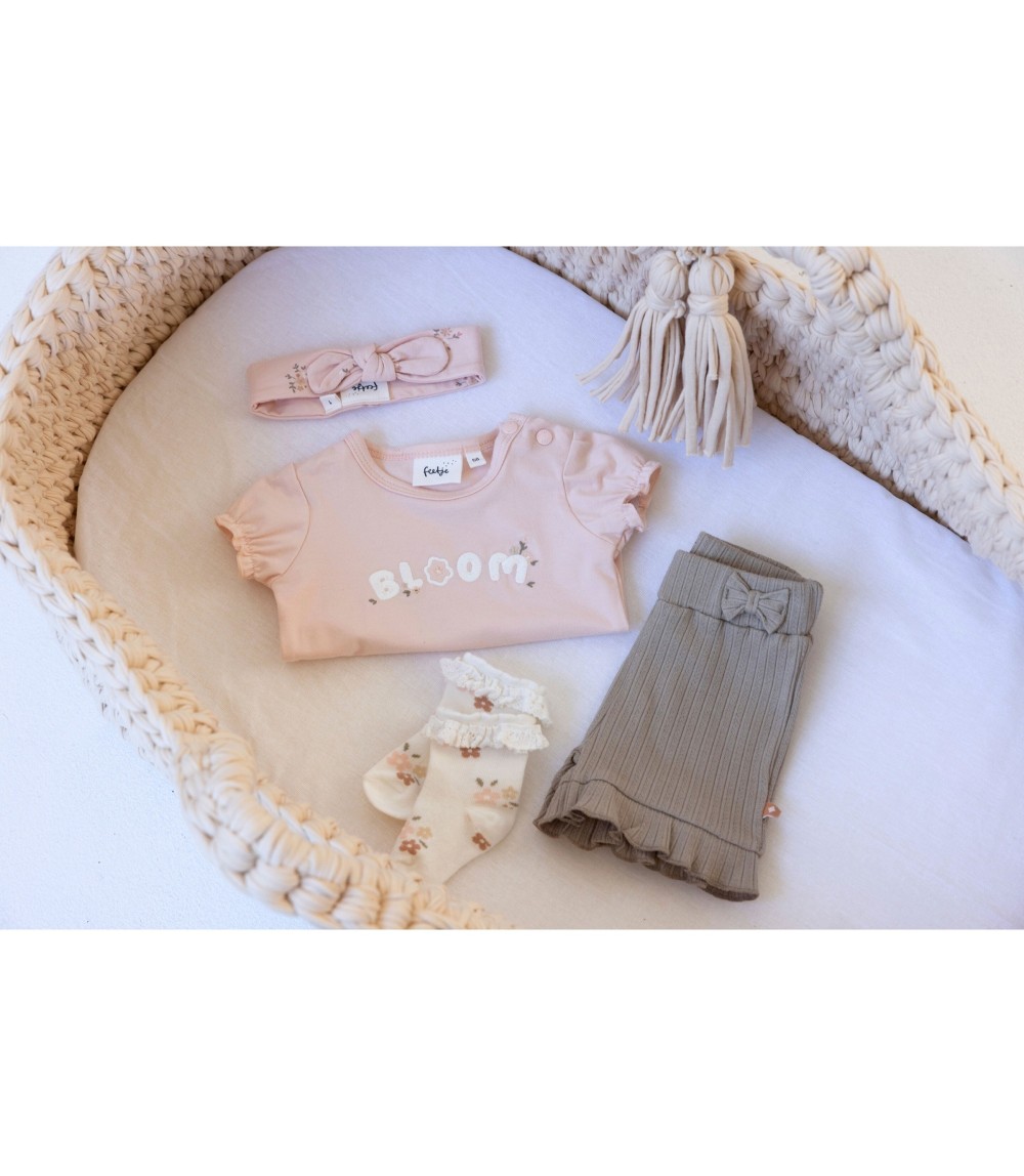 Shorts Rüschen Rippqualität