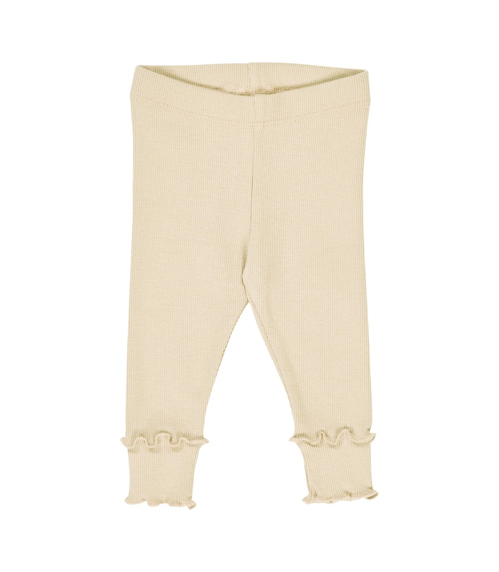 Leggings mit Mitwachsbündchen Rippqualität