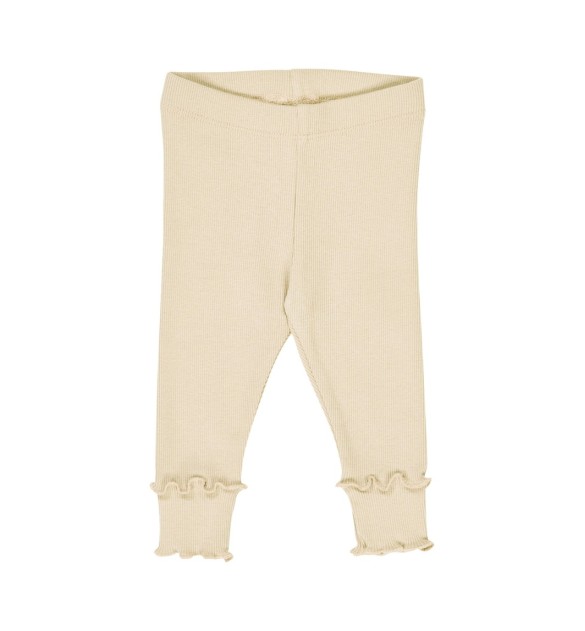 Leggings mit Mitwachsbündchen Rippqualität