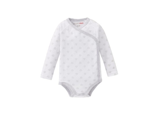 3er-Pack Wickelbodys langarm