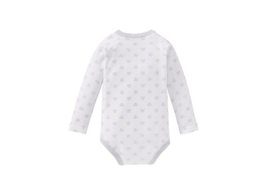 3er-Pack Wickelbodys langarm