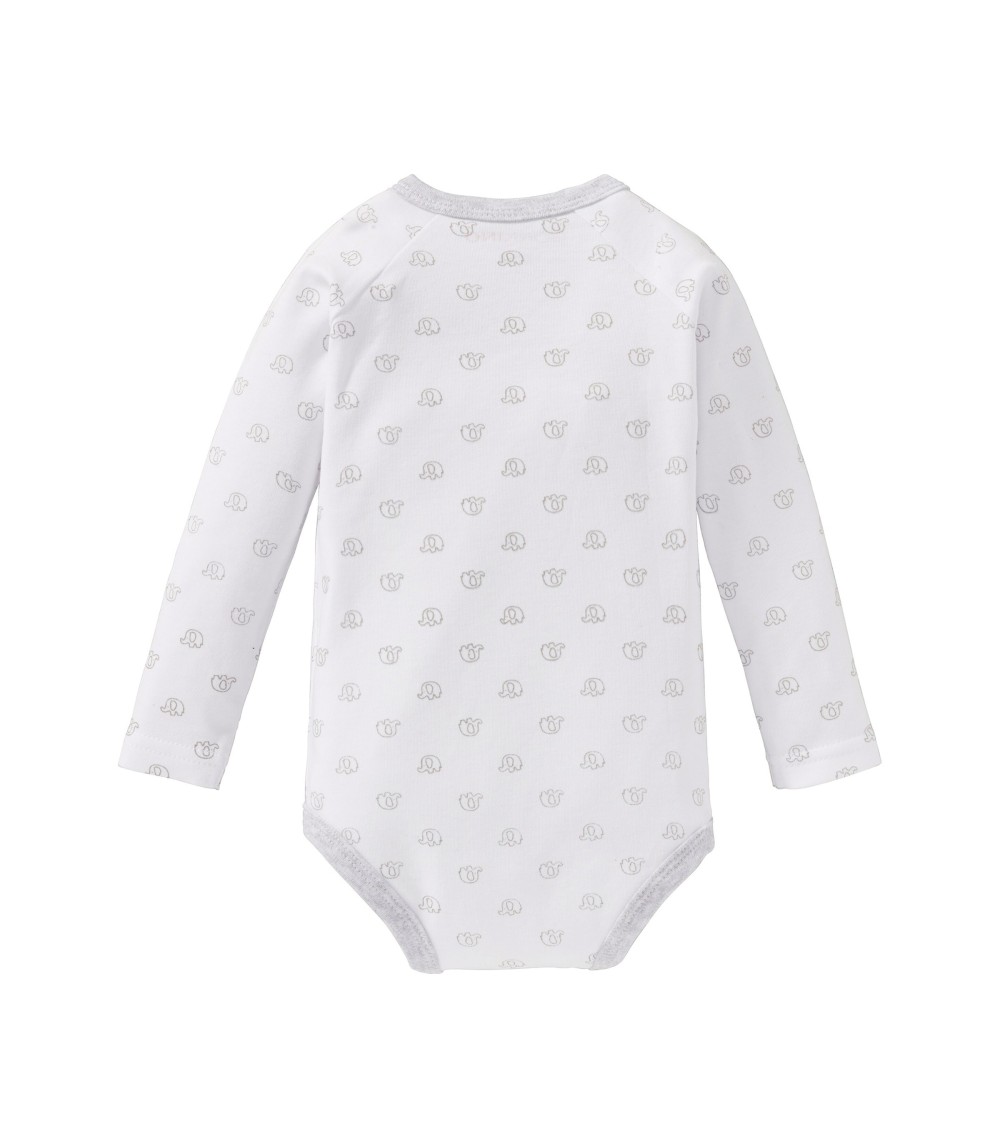 3er-Pack Wickelbodys langarm