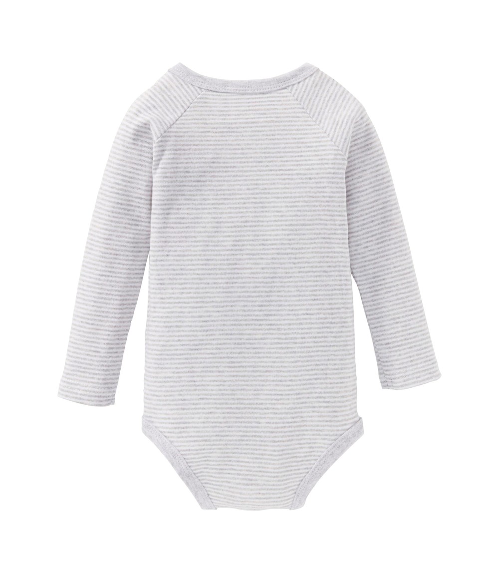 3er-Pack Wickelbodys langarm