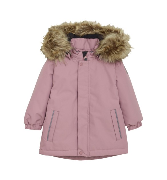 Winterjacke mit abnehmbarer Kapuze Fake Fur