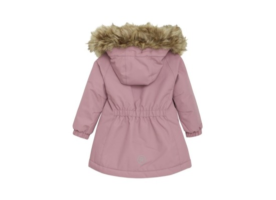 Winterjacke mit abnehmbarer Kapuze Fake Fur
