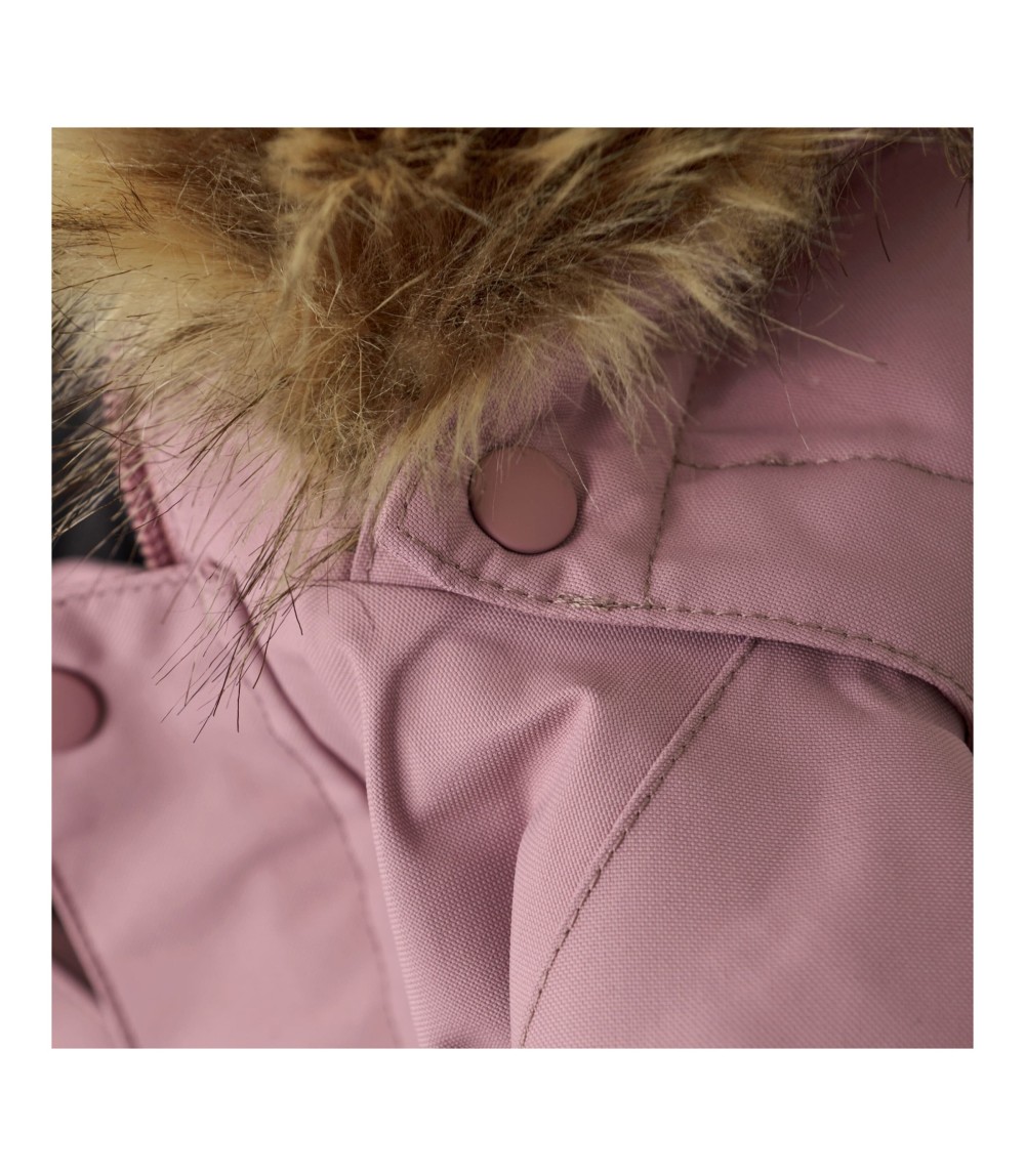 Winterjacke mit abnehmbarer Kapuze Fake Fur