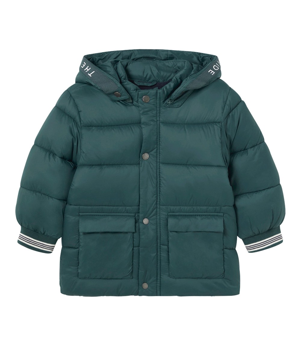 Steppjacke mit Kapuze