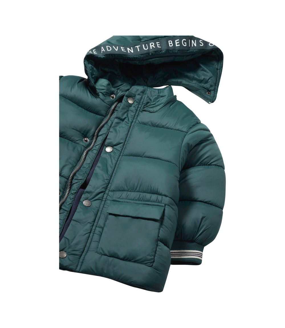 Steppjacke mit Kapuze