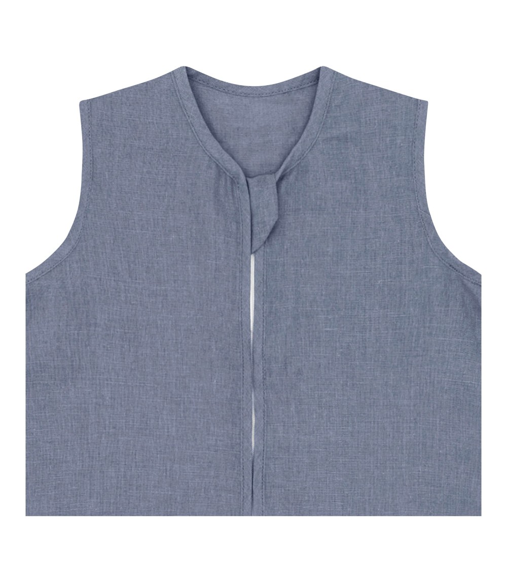 Sommer-Sleepoverall Leinen 0.5 TOG