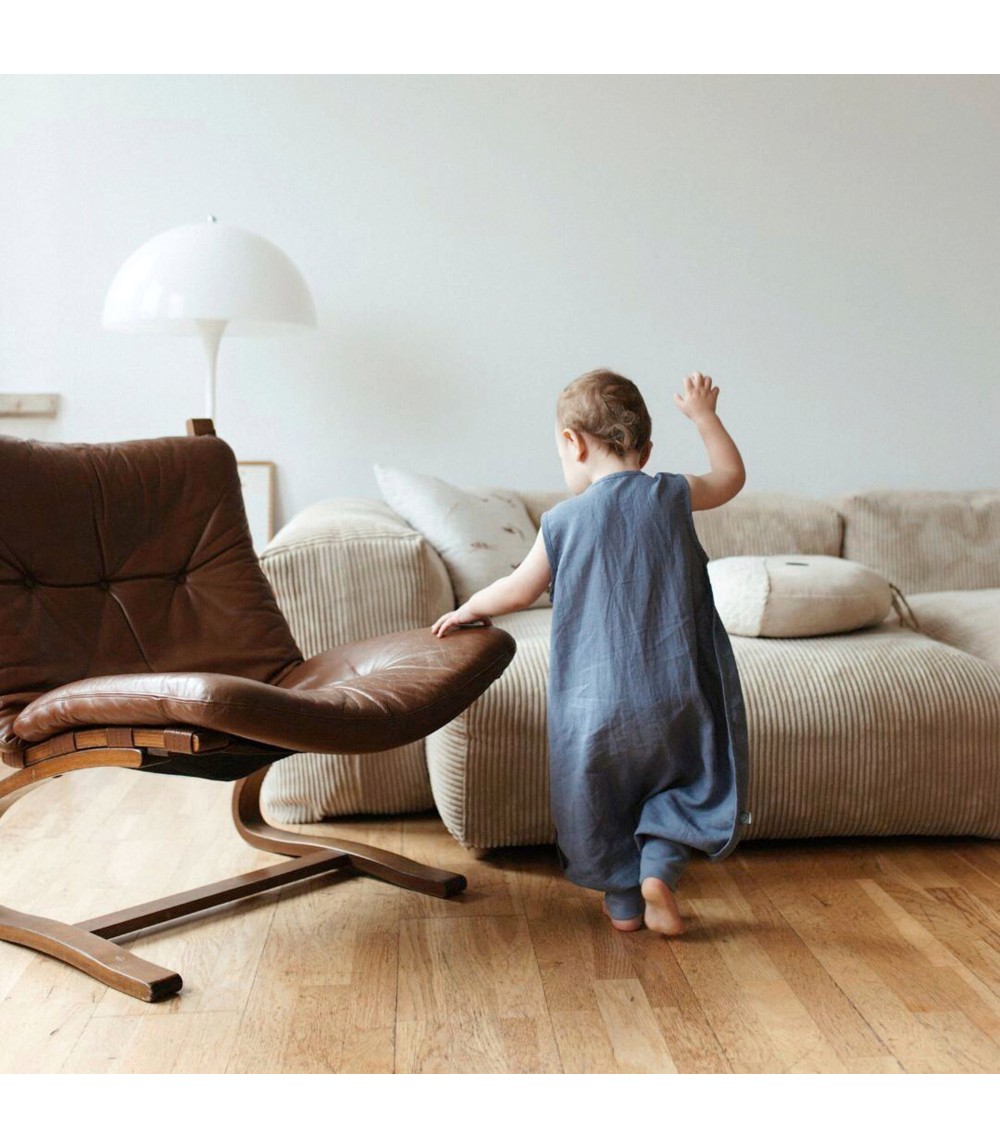 Sommer-Sleepoverall Leinen 0.5 TOG