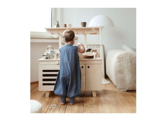 Sommer-Sleepoverall Leinen 0.5 TOG