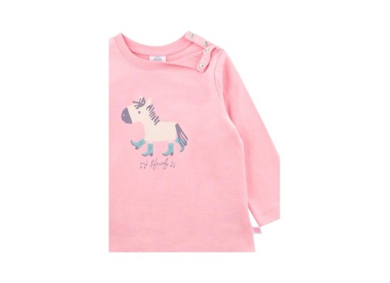 Schlafanzug lang Pferde