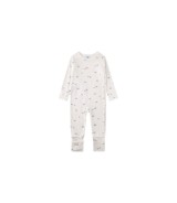 Schlafoverall mit Klappfuß Mammut