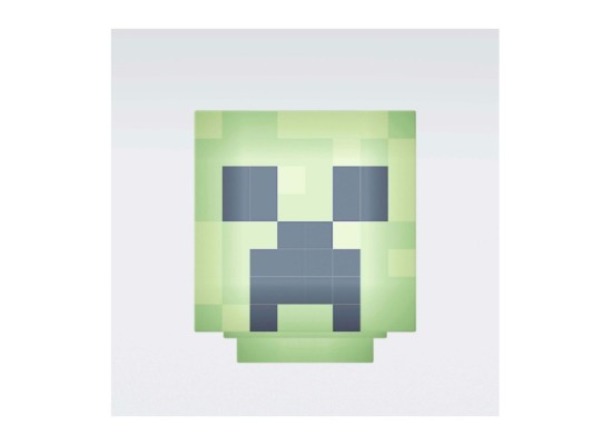 LED-Licht Creeper, aufladbarer Akku MINECRAFT