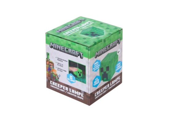 LED-Licht Creeper, aufladbarer Akku MINECRAFT