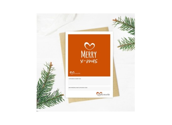 Geschenkgutschein Merry Christmas