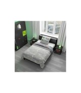 Wendebettwäsche mit Reißverschluss, aus Baumwolle MINECRAFT