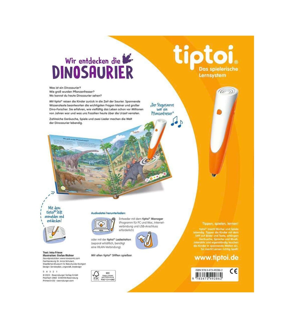 Buch Wir entdecken die Dinosaurier