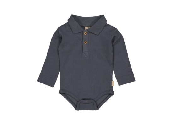 Polo-Body langarm Rippqualität