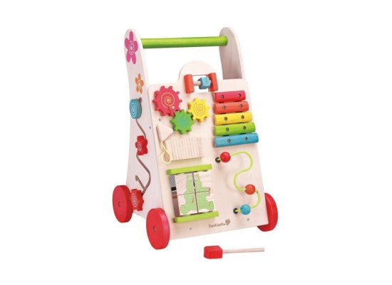 Lauflernwagen Spielzeug 2-in-1 aus Holz