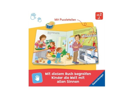 Mein großes Puzzle-Spielbuch Das essen wir heute