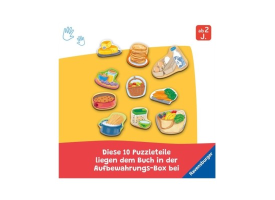 Mein großes Puzzle-Spielbuch Das essen wir heute