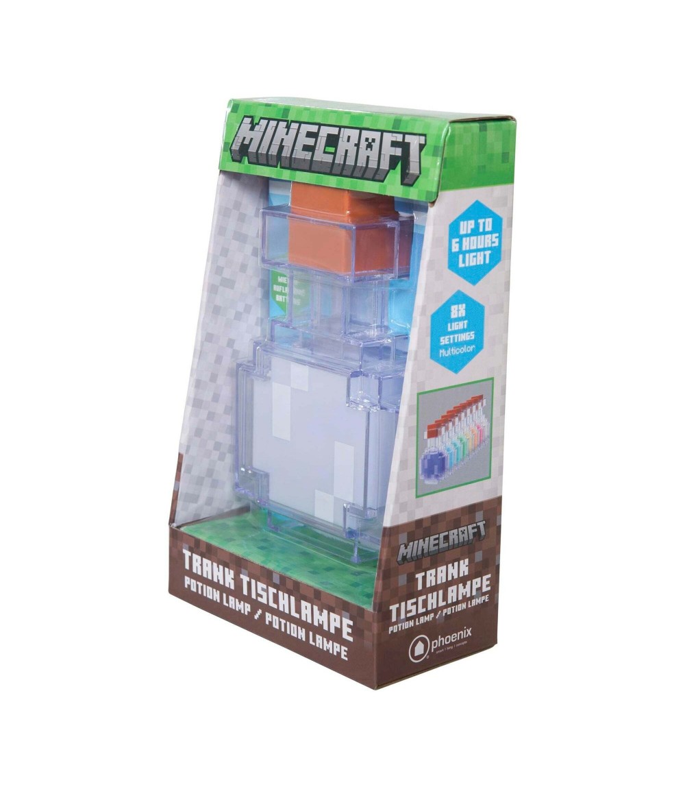 LED-Licht Potion, aufladbarer Akku MINECRAFT