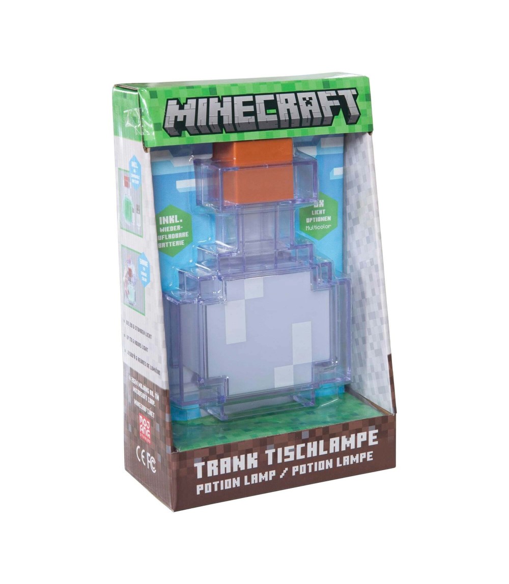 LED-Licht Potion, aufladbarer Akku MINECRAFT