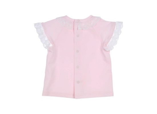 T-Shirt Flügelarm Spitze