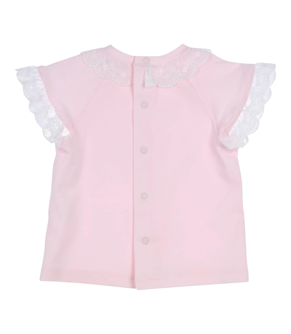 T-Shirt Flügelarm Spitze