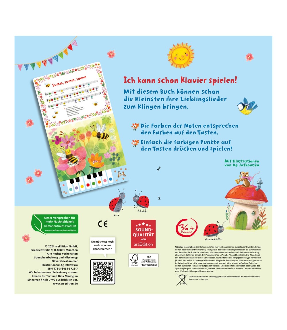 Soundbilderbuch Mein Frühlings-Klavierbuch