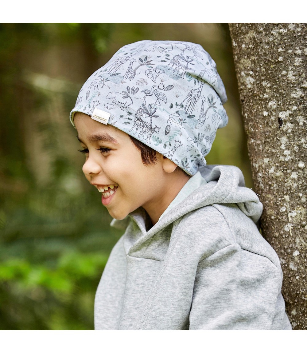 Beanie mit UV-Schutz Tiere Dschungel