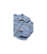 Jeansjacke Volant