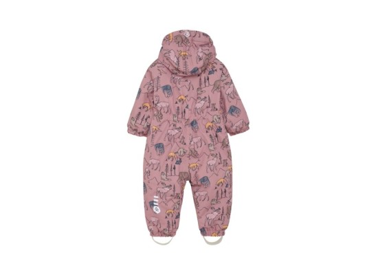 Schneeoverall mit abnehmbarer Kapuze Wald