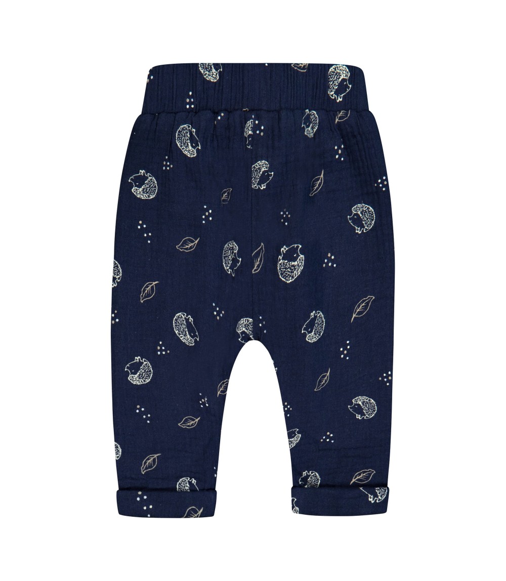 Musselin-Hose Igel gefüttert