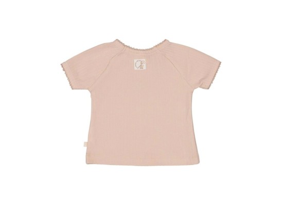 T-Shirt Blumen Rippqualität