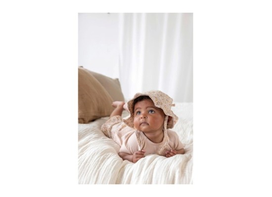 T-Shirt Blumen Rippqualität