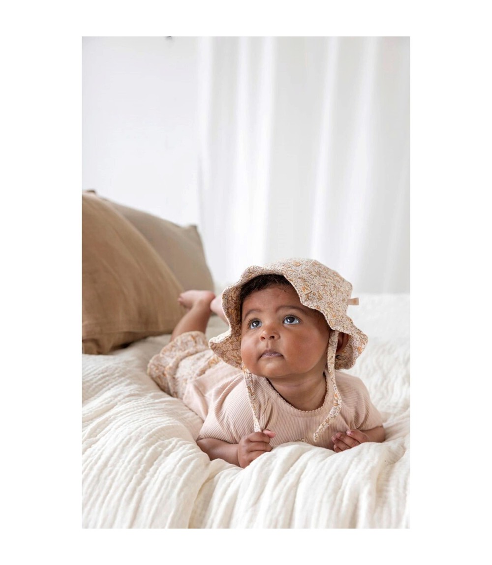 T-Shirt Blumen Rippqualität