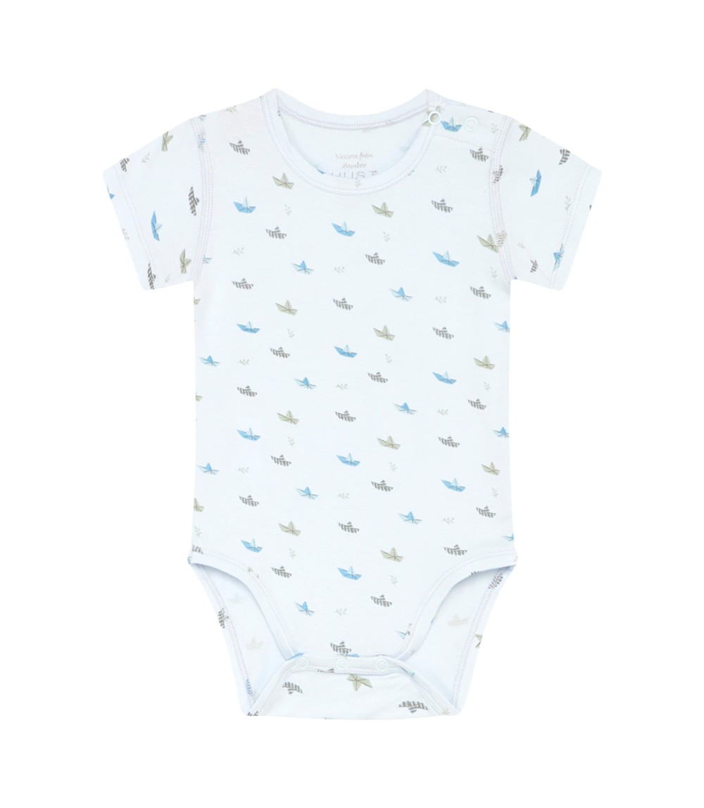 Body kurzarm Boote Bambus-Viskose
