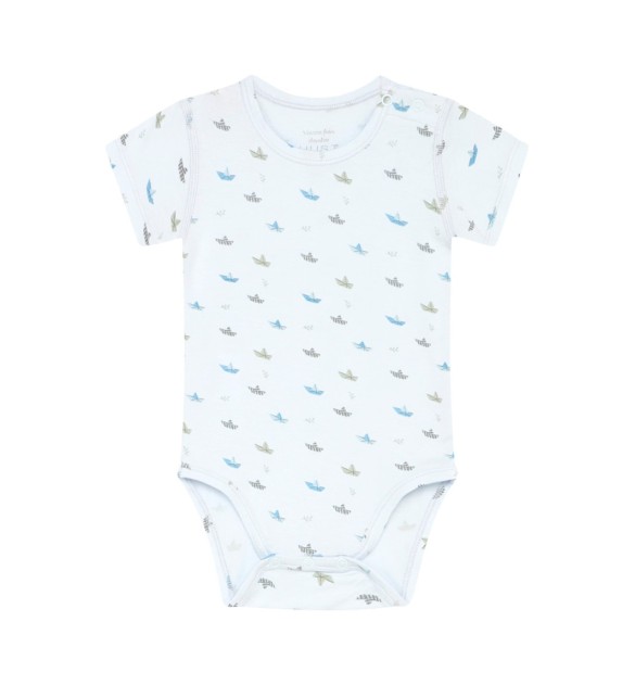 Body kurzarm Boote Bambus-Viskose