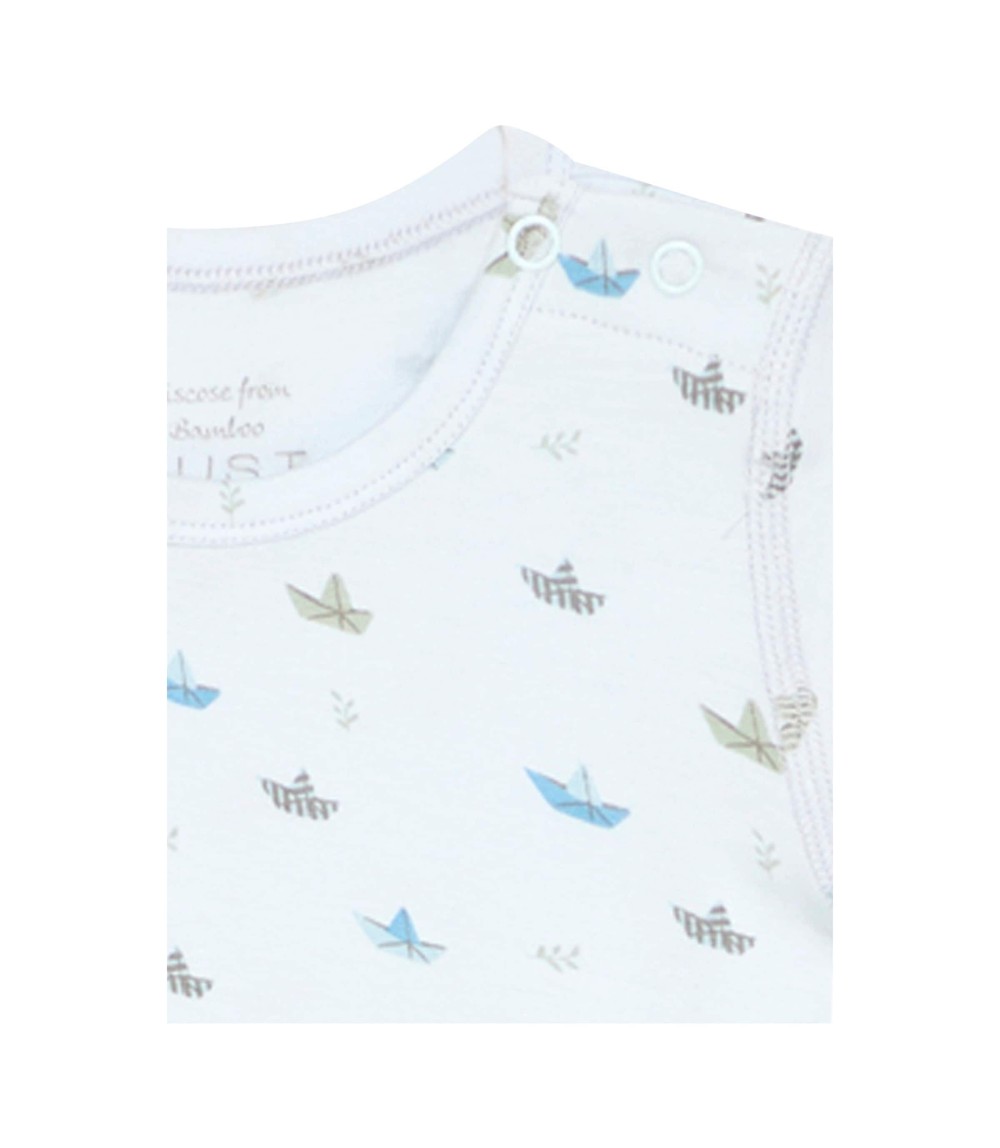 Body kurzarm Boote Bambus-Viskose