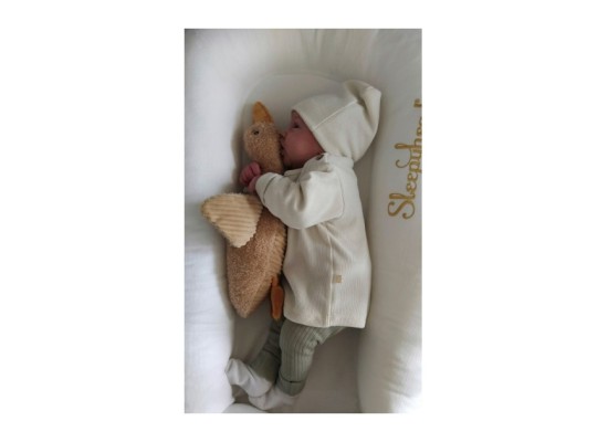 Herzschlag-Kuscheltier Ente Liva 35cm