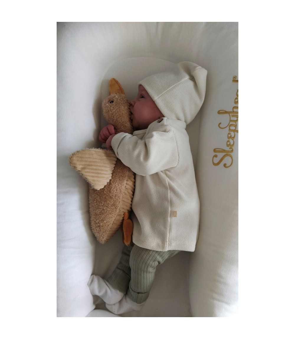 Herzschlag-Kuscheltier Ente Liva 35cm