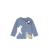Shirt langarm Tiere
