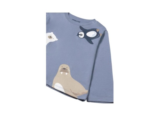 Shirt langarm Tiere