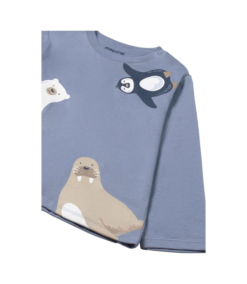 Shirt langarm Tiere