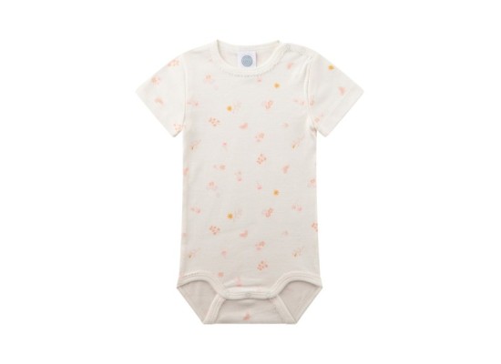 Body kurzarm Blumen