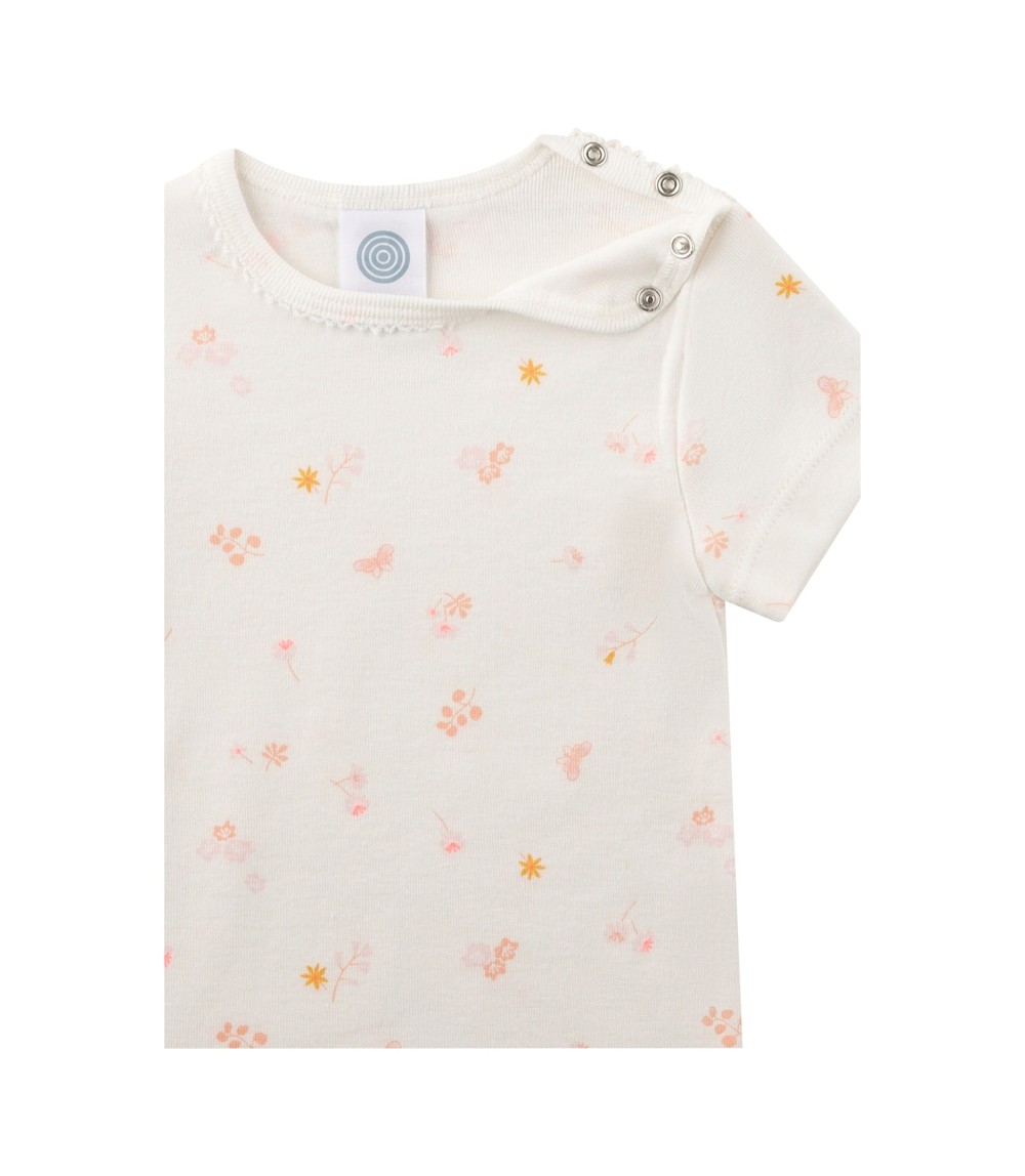 Body kurzarm Blumen