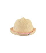 Strohhut mit UV-Schutz Katze