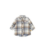 Flanell-Hemd langarm Karo Bär